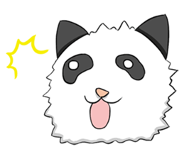 Panda Various Faces sticker #8496575