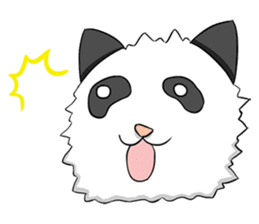 Panda Various Faces sticker #8496575