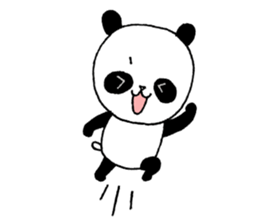 Three pandas 2 sticker #8497061