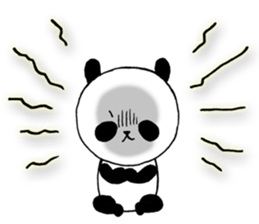 Three pandas 2 sticker #8497062