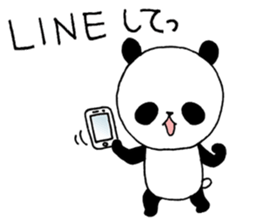 Three pandas 2 sticker #8497064