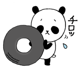 Three pandas 2 sticker #8497074