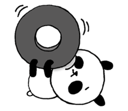 Three pandas 2 sticker #8497076