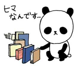 Three pandas 2 sticker #8497077