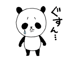 Three pandas 2 sticker #8497085