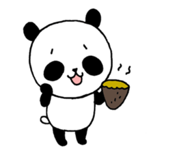 Three pandas 2 sticker #8497091