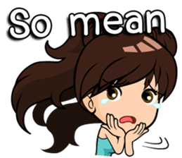 kawaii Girl.<ENG> sticker #8497388