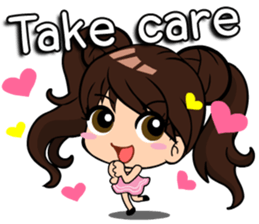 kawaii Girl.<ENG> sticker #8497403