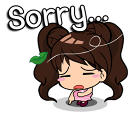 kawaii Girl.<ENG> sticker #8497411