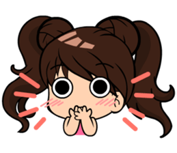 kawaii Girl.<ENG> sticker #8497412