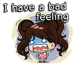 kawaii Girl.<ENG> sticker #8497414