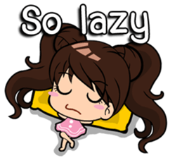 kawaii Girl.<ENG> sticker #8497417