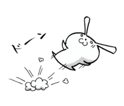 Free Bunny. sticker #8497552