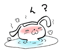 Free Bunny. sticker #8497555