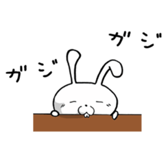 Free Bunny. sticker #8497557