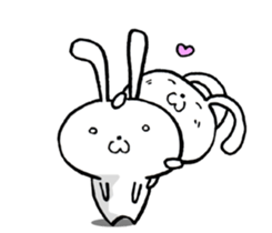 Free Bunny. sticker #8497562