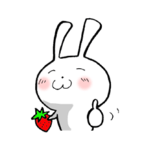 Free Bunny. sticker #8497566