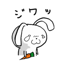 Free Bunny. sticker #8497568