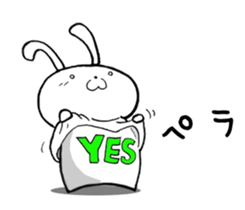 Free Bunny. sticker #8497570