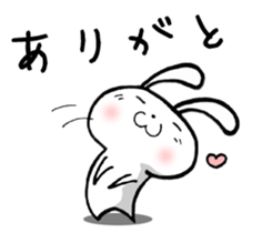 Free Bunny. sticker #8497572