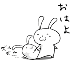 Free Bunny. sticker #8497575