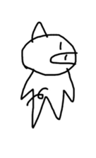 Picture of a cute pig sticker #8497748