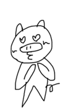 Picture of a cute pig sticker #8497763