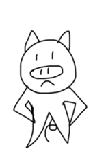 Picture of a cute pig sticker #8497774