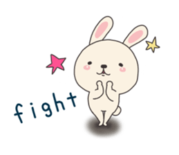 office lady rabbit sticker #8498400