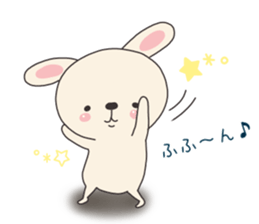 office lady rabbit sticker #8498405