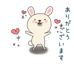 office lady rabbit sticker #8498406