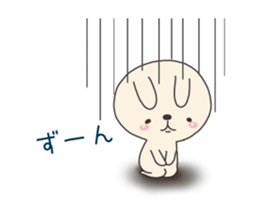 office lady rabbit sticker #8498413