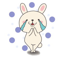 office lady rabbit sticker #8498417