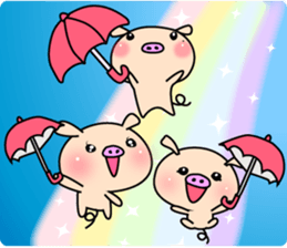 3 pigs 6 sticker #8498461