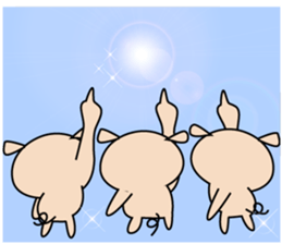 3 pigs 6 sticker #8498496