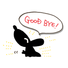 DACHSHUND monochrome Sticker2 sticker #8498507