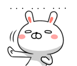 Loose of honorific rabbit Usatan sticker #8498751