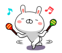 Loose of honorific rabbit Usatan sticker #8498760