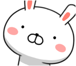 Loose of honorific rabbit Usatan sticker #8498764