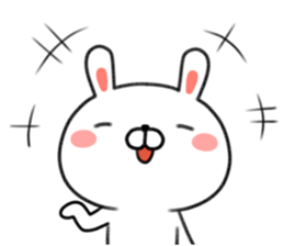 Loose of honorific rabbit Usatan sticker #8498770