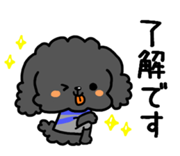 Toy poodle and Chihuahua for the couple sticker #8499184