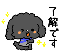 Toy poodle and Chihuahua for the couple sticker #8499184