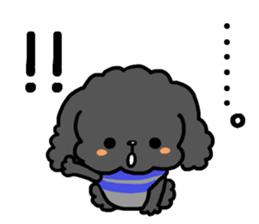 Toy poodle and Chihuahua for the couple sticker #8499186