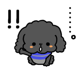 Toy poodle and Chihuahua for the couple sticker #8499186