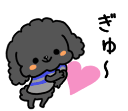 Toy poodle and Chihuahua for the couple sticker #8499191