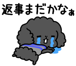 Toy poodle and Chihuahua for the couple sticker #8499207