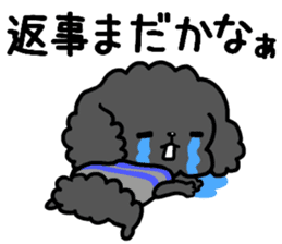 Toy poodle and Chihuahua for the couple sticker #8499207