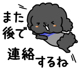 Toy poodle and Chihuahua for the couple sticker #8499208