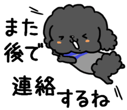 Toy poodle and Chihuahua for the couple sticker #8499208