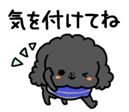 Toy poodle and Chihuahua for the couple sticker #8499211